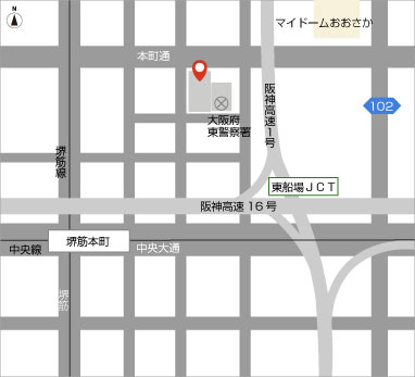 今田建設株式会社 略地図