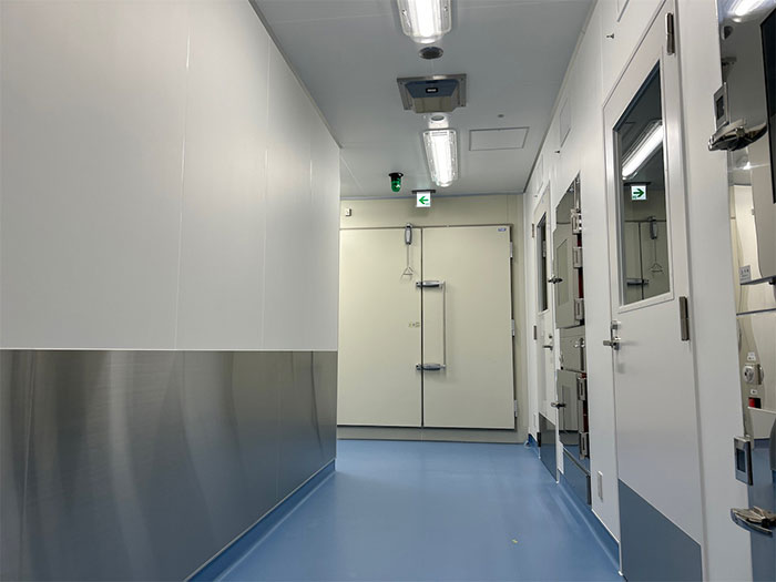 ロートリサーチビレッジ京都　D棟1階細胞加工施設改修工事