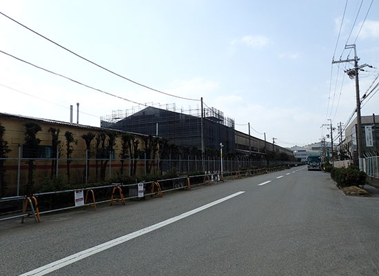 大和ハウス工業堺工場台風21号災害復旧工事