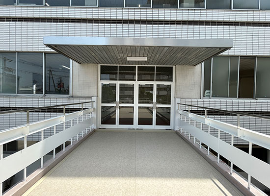 ロート製薬 本社エントランス前/別館屋外階段改修工事