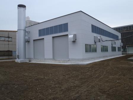 森之宮車両保守基地構内ボイラー室新築その他工事（建築の部）