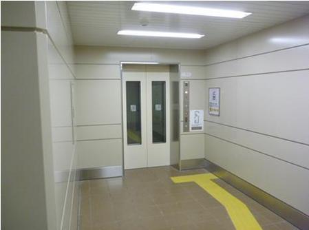 阿波座駅南中階EV設置に伴う構築及び仕上げ工事