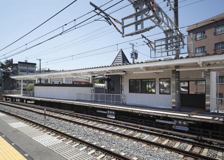 阪急関大前駅バリアフリー化工事（土木工事）