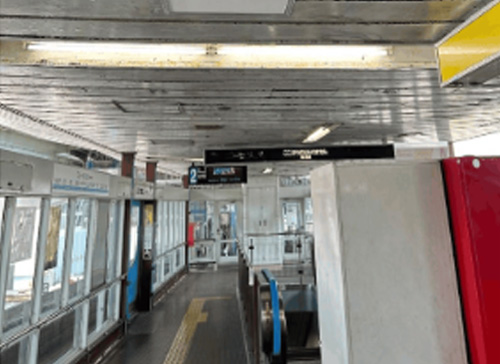 フェリーターミナル駅阪神高速耐震補強に伴う建築工事(H)